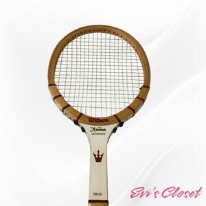 Wilson The Jack Kramer Autograph Speed Flex Fibre Face Tennis Racket 4 5/8 grip